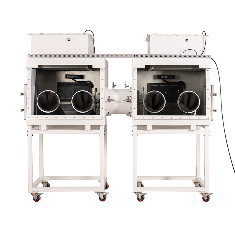 實(shí)驗(yàn)室雙工位百級潔凈恒濕手套箱