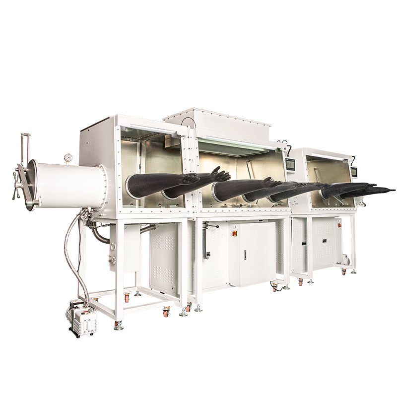 實驗室百級潔凈雙凈化系統(tǒng)不銹鋼手套箱