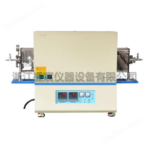 OTF-1400X-II（1400°C）雙溫區(qū)管式爐